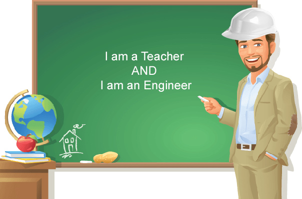 teacher and engineer